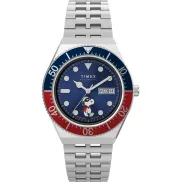Reloj Timex M79 x Snoopy (40 mm, brazalete de acero)