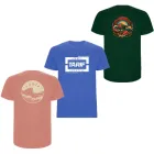 Camisetas de Surf para Hombre - Pack de 3 Multicolor Verano