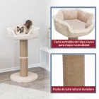 Rascador para Gatos Boho Trixie Beige de 83 cm
