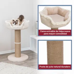 Rascador para Gatos Boho Trixie Beige de 83 cm