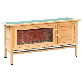Conejera de madera ALFRED 116 cm, 45 x 62 cm
