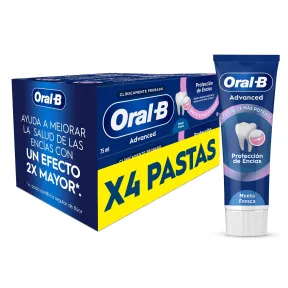 Pasta de Dientes Oral-B 4x75 ml, Protección de Encías