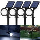 Focos Solares Impermeables IP65 para Jardín y Exteriores