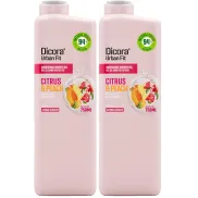 Gel de Baño Citrus & Peach Vitamina C - 2 x 750 ml