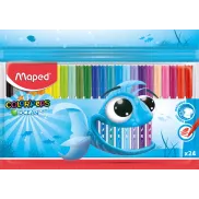 Rotuladores Color'Peps Ocean, 24 Marcadores Lavables