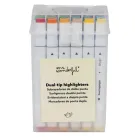 Set de 24 marcadores de colores de doble punta Mr Wonderful