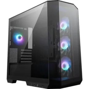 Torre Negra PC MSI MAG PANO M100R PZ USB 3.2 Cristal Templado
