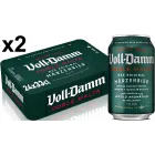 Voll-Damm Cerveza Doble Malta 24 x 330 ml - Pack 48 Latas