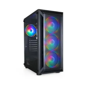 Caja ATX Ragnärok TQGCC101-B con Ventiladores RGB y Cristal