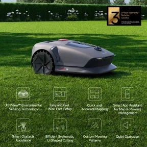 Robot Podador MOVA UltraView 600 m² con Mapeo Preciso