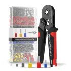 Kit de Crimpadora RedStar24 con 1800 Punteras Eléctricas