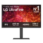 Monitor LG 27" UltraFine 4K UHD, HDR10, regulable en altura