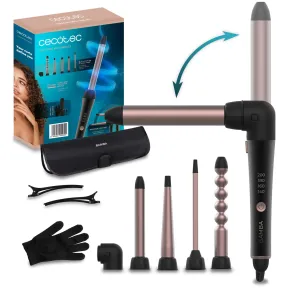 Cecotec SurfCare MultiWaves: Rizador con 5 cabezales, negro