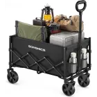 Carro Plegable 120kg de Capacidad y 90L de Volumen