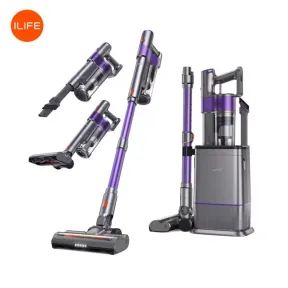 Aspiradora inalámbrica ILIFE H90 Pro con autovaciado y 35 kPa