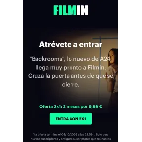 2 meses por 9,99 €: Oferta 2x1 en Filmin