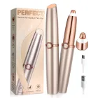Recortadora facial para mujer con luz LED y carga USB