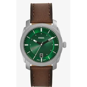 Reloj Fossil Machine para Hombre, Cuarzo y Correa de Piel