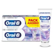 Dentífrico Blanqueador Oral-B 3D White Luxe Advanced 2x75 ml