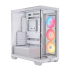 Caja Semitorre CORSAIR 3500X RS-R ARGB con Panel de Cristal