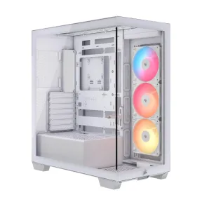 Caja Semitorre CORSAIR 3500X RS-R ARGB con Panel de Cristal