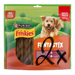 Friskies Maxipacks: 2 x 500g Funtastix Snack para Perro