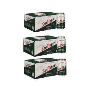 Cerveza San Miguel Especial 36 Latas Lager Premium 33cl