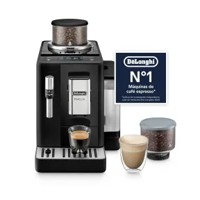 Cafetera Superautomática De'Longhi Rivelia - 8 Bebidas Negro