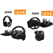 Logitech G29 + ASTRO A10 Gaming: ¡Cupón de 40€!