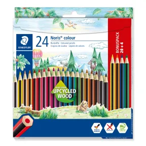 24 colores Noris de STAEDTLER – Madera reciclada
