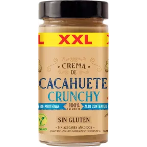 Crema XXL de cacahuete - cremosa o crujiente - 750 gr