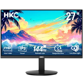 Monitor Gaming 27" HKC Full HD IPS 144Hz Reacondicionado
