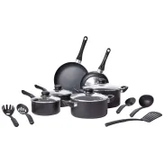 Utensilios de cocina antiadherentes cerámicos de 15 piezas