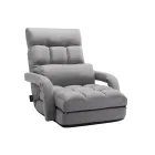 Sillón Plegable con 5 Posiciones y Respaldo Ajustable VEVOR