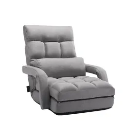 Sillón Plegable con 5 Posiciones y Respaldo Ajustable VEVOR