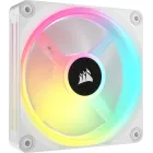 Ventilador de 120mm Corsair QX120 RGB Cúpula Magnética - Blanco