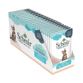 Comida Húmeda para Gatitos Schesir, Bacoreta en Gelatina