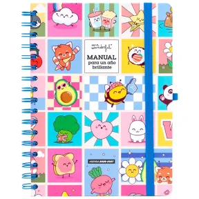 Agenda escolar 2026-2027 con pegatinas y extras de Mr. Wonderful