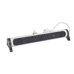 Regleta LEGRAND con USB Tipo A+C y protección contra sobretensiones
