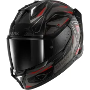 Casco Integral Moto SKWAL i3 LINIK BlackRedGrey KAR, XS