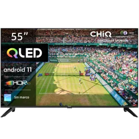 Smart TV CHiQ U55QG7V 55" QLED UHD con Dolby Vision y Alexa
