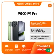 POCO F9 Pro: 12GB, 512GB, Snapdragon 8 Elite, pantalla AMOLED