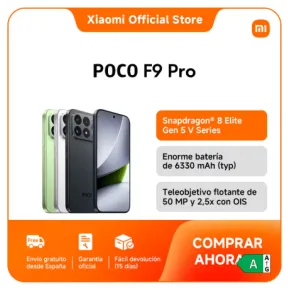 POCO F9 Pro: 12GB, 512GB, Snapdragon 8 Elite, pantalla AMOLED