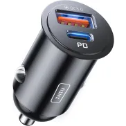 Cargador de Coche INIU 60W, Carga Rápida para Automóviles