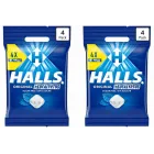 Halls Original Caramelos Mentol y Eucalipto 8x32g Sin Azúcar