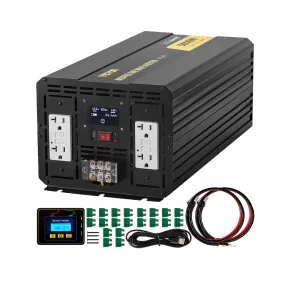 Transformador de Onda Modificada 5000W 12V a 110V CA VEVOR