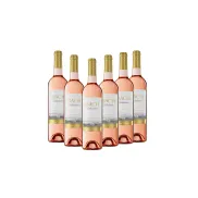 Semidulce Viña Extrísima: 6 Botellas de Vino Rosado