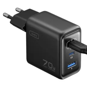 Cargador INIU Leopard 70W GaN compacto USB-C y USB-A