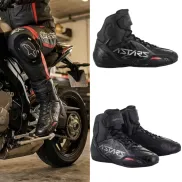 ALPINESTARS Faster 3 BlackGun metal | Calzado moto Tallas 41-45.5