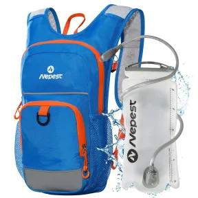 Mochila infantil de hidratación Nepest con bolsa de 1,5L